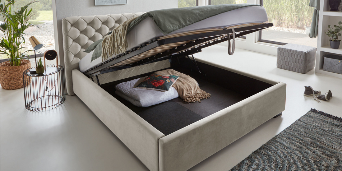 Stauraumbetten - Die Lösung für kleine Schlafzimmer